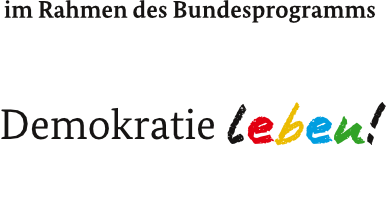 Logo Bundesprogramm 'Demokratie leben!'
